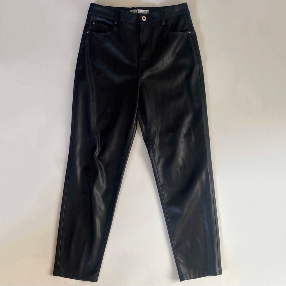 Zara Black Straight Leg Pants